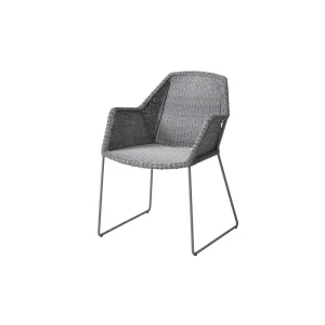 Breeze karmstol - Light grey från Cane-line- Bra Möbler Nedsatt pris