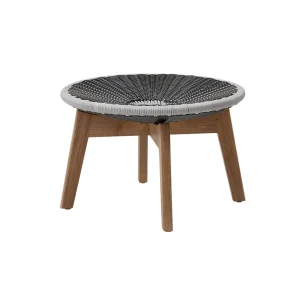 Köp nu Peacock pall - Grey/light grey 60 cm från Cane-line- Bra Möbler