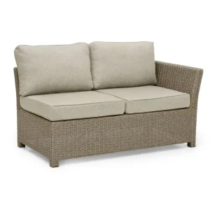Expressleverans Adams 2-sitsavslut - Beige med beige dyna Höger & vänster från Brafab- Bra Möbler