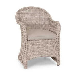 Roma karmstol - Beige med beige dyna från Selected Home- Bra Möbler Fri frakt