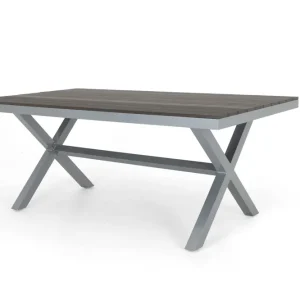 Kundfavorit Vegas matbord - Silver med grå nonwood 200 x 100 cm från Selected Home- Bra Möbler