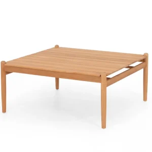Hampton soffbord - Teak 90 x 90 cm från Sunzo- Bra Möbler Nyhet