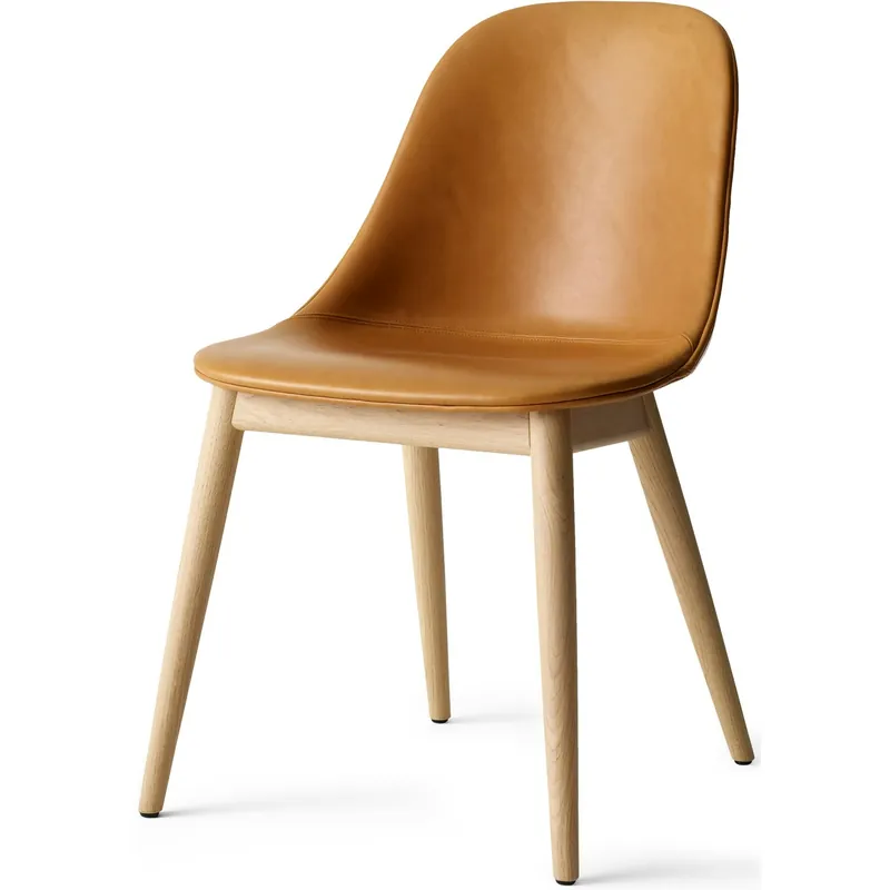 Billig Harbour Chair Med Klädsel, Läder Dakar Cognac 0250/Ek