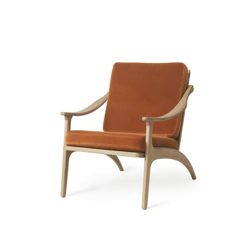 Begränsad tid Lean Back Loungestol, Vitoljad Ek / Rusty Rose