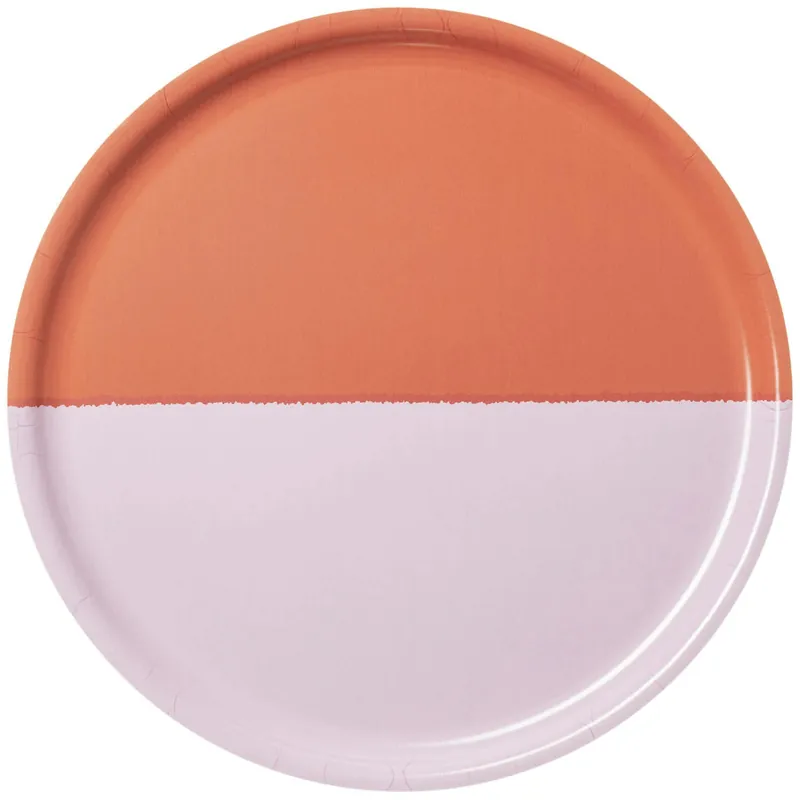 Vuokko Bricka 35 cm, Rosa/Röd Billig