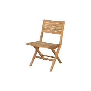 risnedsättning Flip fällstol - Teak från Cane-line- Bra Möbler