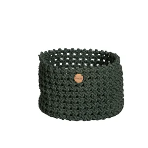 Soft Rope Korg - Mörkgrön 50 cm från Cane-line- Bra Möbler Fynd