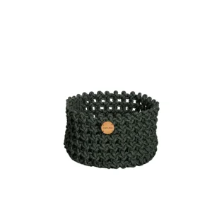 Köp nu Soft Rope Korg - Mörkgrön 40 cm från Cane-line- Bra Möbler