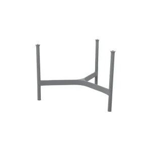 Twist bordsstativ - Light grey 70 cm från Cane-line- Bra Möbler Sista chansen