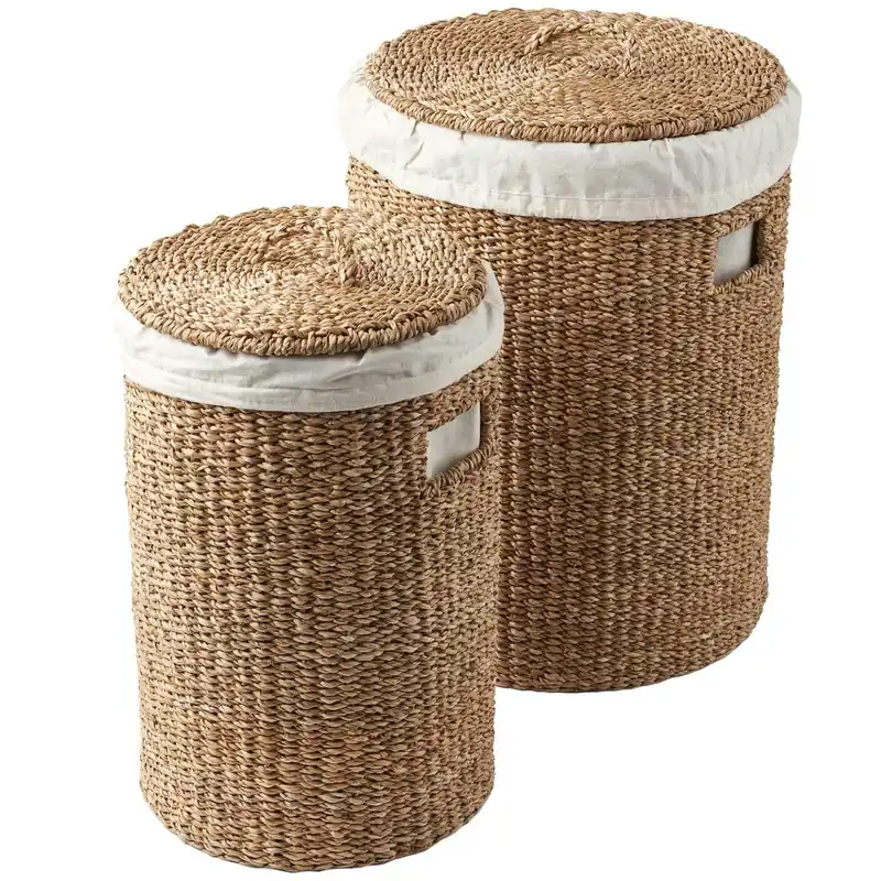 Tvättkorg Med Lock, 2-pack Beställ idag