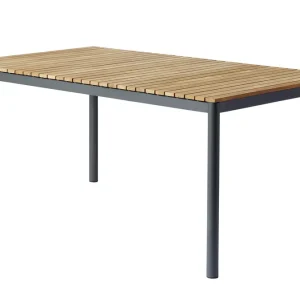 I lager Mood matbord - Antracit/teak 167,5 x 100 cm från Cinas- Bra Möbler