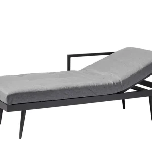 Populärt val Rio solsäng - Antracit/polyester 194 x 80 cm från Cinas- Bra Möbler