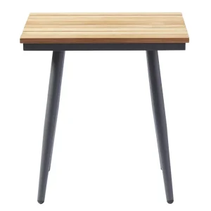 Beställ nu Rio sidobord - Antracite/teak 50 x 53 cm från Cinas- Bra Möbler