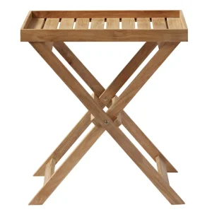 Tray brickbord - Teak 60 x 40 x 65 cm från Cinas- Bra Möbler Populär