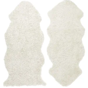 Fri frakt Curly fårskinn - Beige 60 x 135 cm från Skinnwille- Bra Möbler