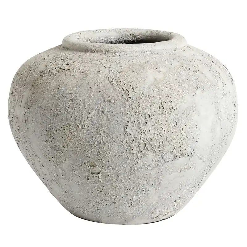 Expressleverans Luna Dekorativ Kruka Ljusgrå, 26 cm