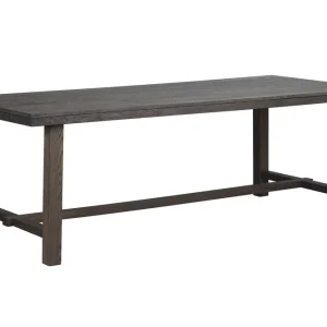 Brooklyn matbord - Mörkbrun ek 220 x 95 cm från Rowico Home- Bra Möbler Premium