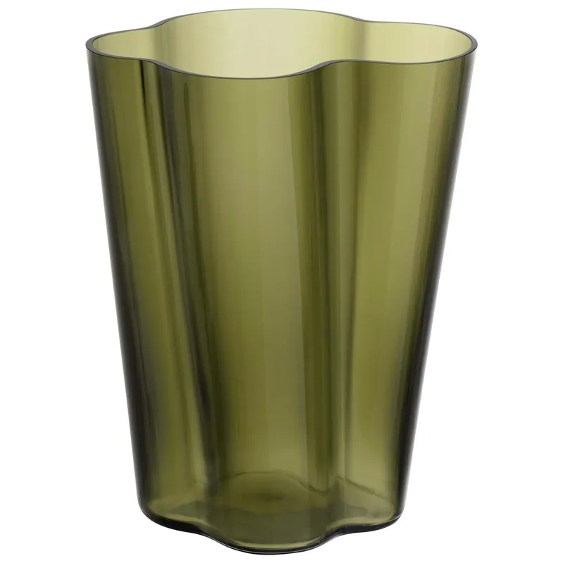 Aalto Vas 27 cm, Mossgrön Bästa pris