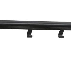 Handla nu Milford hatthylla - Svart ek/svart metall 80 x 33 cm från Rowico Home- Bra Möbler