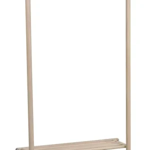 Erbjudande Milford klädställning - Vitpigmenterad ek/svart metall 180 x 90 cm från Rowico Home- Bra Möbler