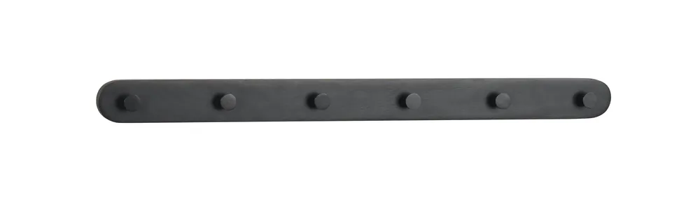 Methro kroklist - Svart ek/svart metall 65 cm från Rowico Home- Bra Möbler Beställ idag