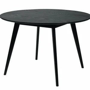 Erbjudande Yumi matbord - Svartbetsad ask 115 x 115 cm från Rowico Home- Bra Möbler