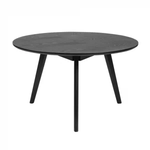 Yumi soffbord - Svartbetsad ask 90 x 90 cm från Rowico Home- Bra Möbler Rabatt