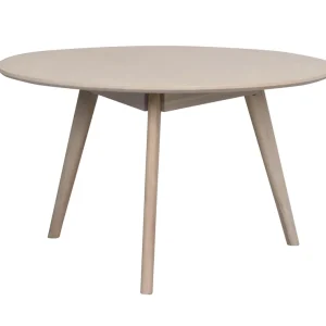 Endast idag Yumi soffbord - Lackad vitpigmenterad fanérad ek 90 x 90 cm från Rowico Home- Bra Möbler
