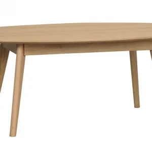 Yumi soffbord - Lackad fanérad ek 130 x 65 cm från Rowico Home- Bra Möbler Sista chansen