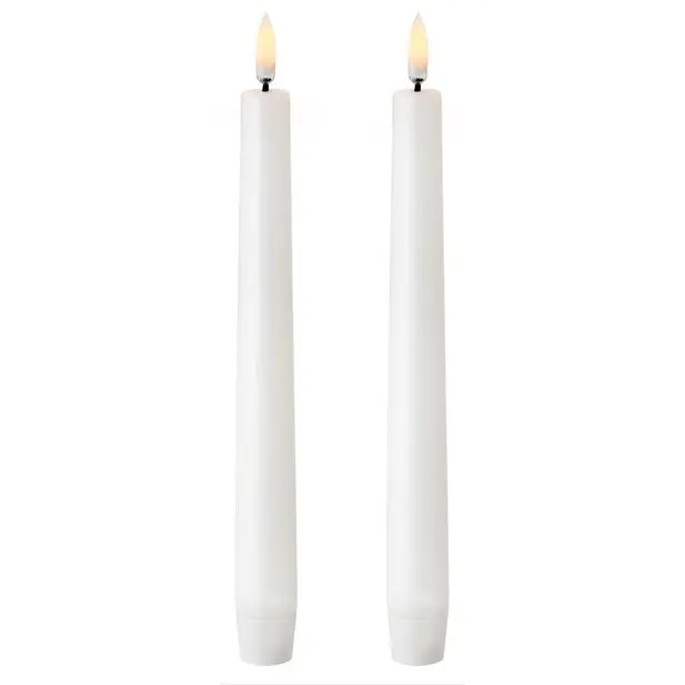 LED Kronljus Nordic White 2-pack, 2,3x20,5 cm Säker betalning