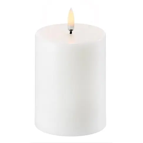 Kampanj LED Blockljus Nordic White, 7,8x10,1 cm