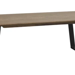 Melville soffbord - Ek/svart 140 x 65 cm från Rowico Home- Bra Möbler Lågt pris