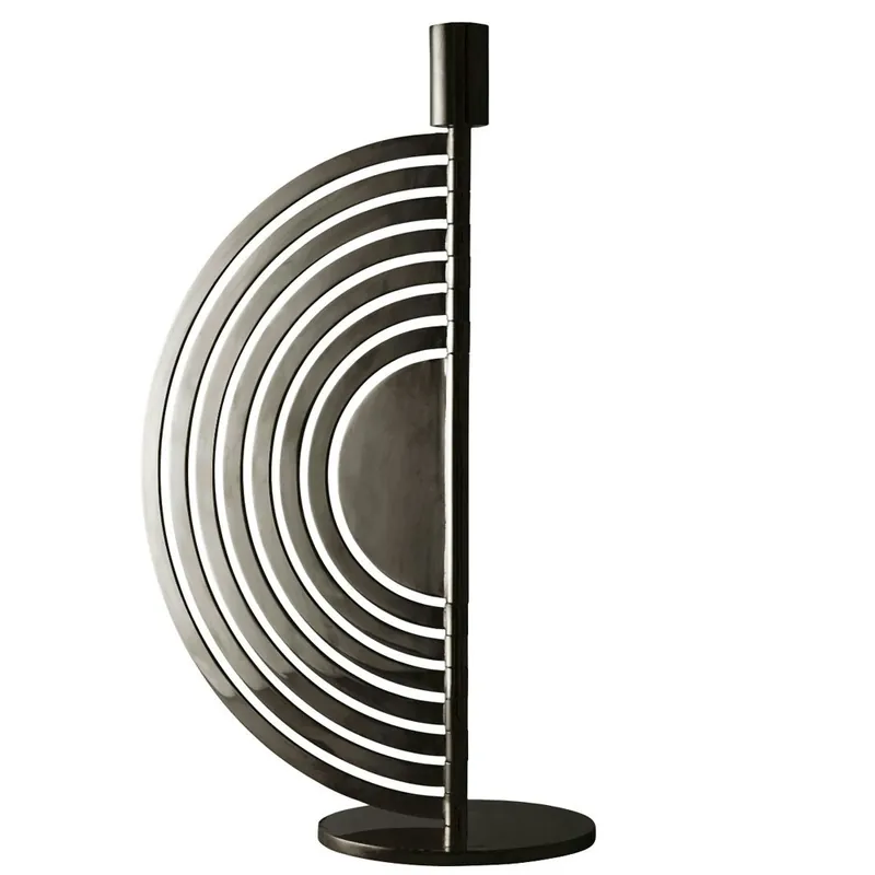 Cirkus Ljusstake Svart, Medium H30 cm Kampanjpris