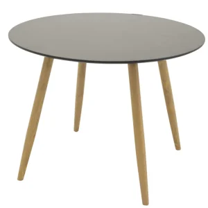 Plaza matbord - Svart 100 cm från Venture Design- Bra Möbler Sänkt pris