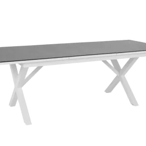 Bästa pris Hillmond matbord - Vit/grå 166-226 x 100 cm från Brafab- Bra Möbler