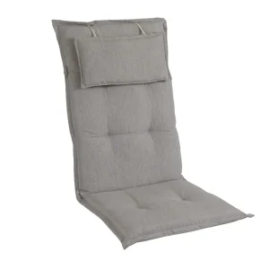 Florina positionsdyna - Mörk beige Med nackkudde från Brafab- Bra Möbler Sista chansen
