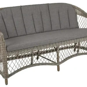 Kamomill 2-sitssoffa - Beige med grå dyna 85x75 cm från Brafab- Bra Möbler Snabb leverans