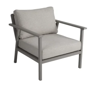 Begränsat erbjudande Samvaro fåtölj - Khaki med beige dyna från Brafab- Bra Möbler