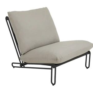Populärt val Blixt loungefåtölj - Svart med beige dyna Fåtölj från Brafab- Bra Möbler