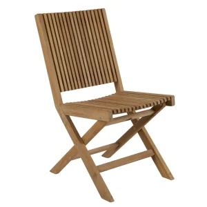 Julita fällstol - Teak från Brafab- Bra Möbler I lager
