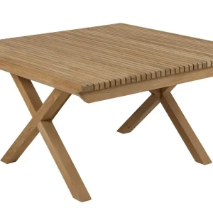 risnedsättning Julita soffbord - Teak 90x90 cm från Brafab- Bra Möbler
