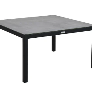 Snabb frakt Belfort soffbord - Svart/grå 90 x 90 cm från Brafab- Bra Möbler