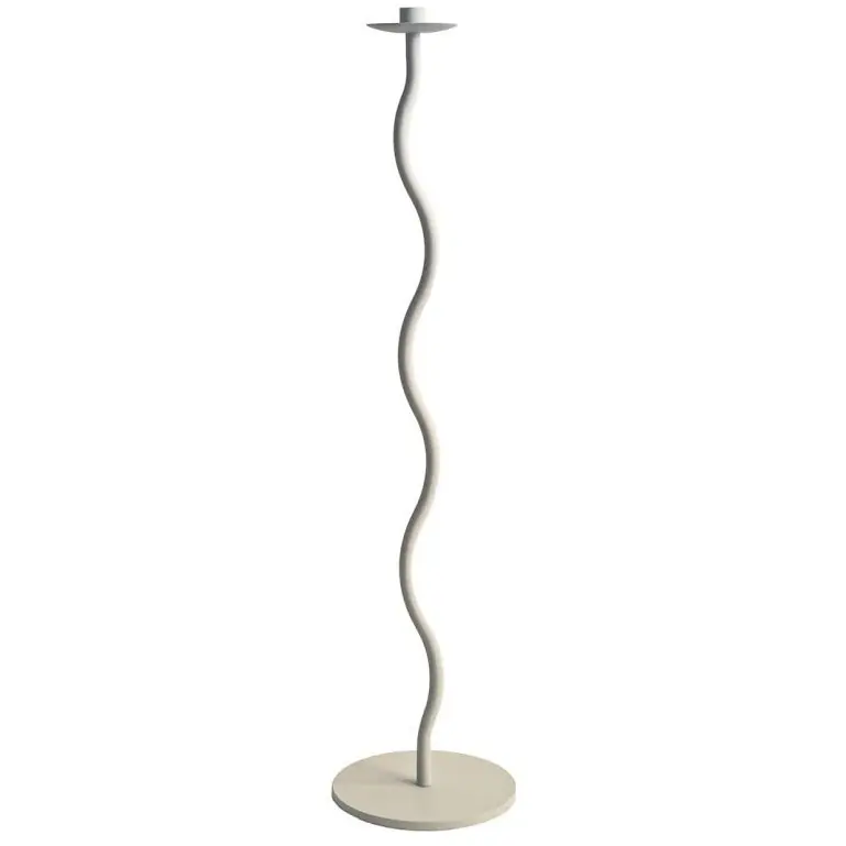 I lager Curved Ljushållare 85 cm, Sand