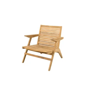 Lägg i varukorgen Flip loungefåtölj - Teak från Cane-line- Bra Möbler