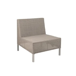 Connect mittdel - Taupe från Cane-line- Bra Möbler Kampanj