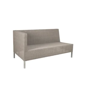 Fynd Connect 2-sitsmodul - Taupe Höger från Cane-line- Bra Möbler