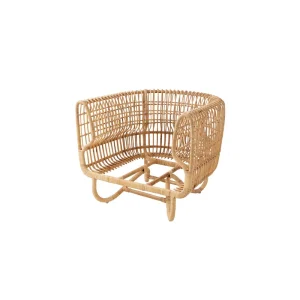 Begränsat antal Nest loungefåtölj - Natur från Cane-line- Bra Möbler
