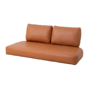 Kampanjpris Nest dynset 2-sitssoffa - Cognac från Cane-line- Bra Möbler
