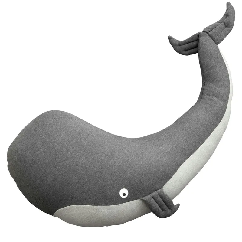 Billig Marion The Whale Amningskudde, Grå