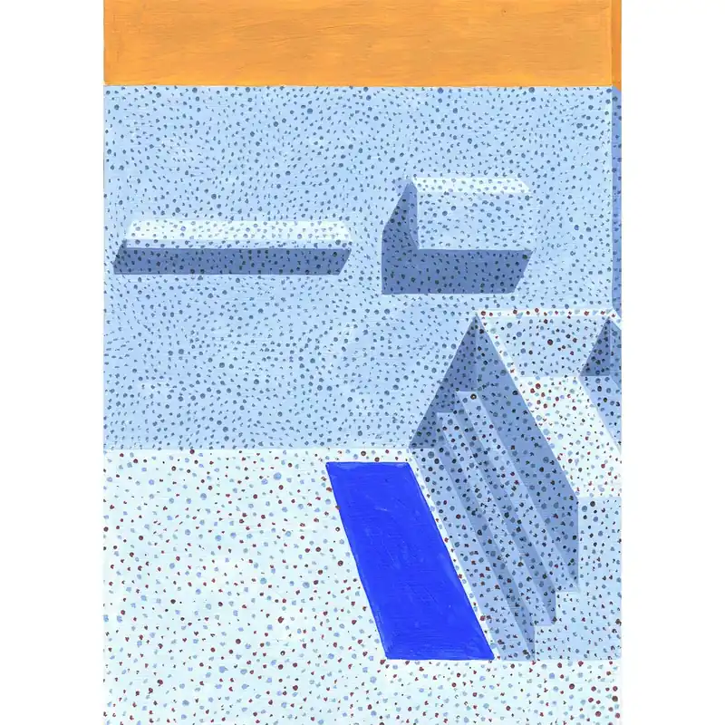 Bathroom Stories 02 Poster 50x70 cm Outlet